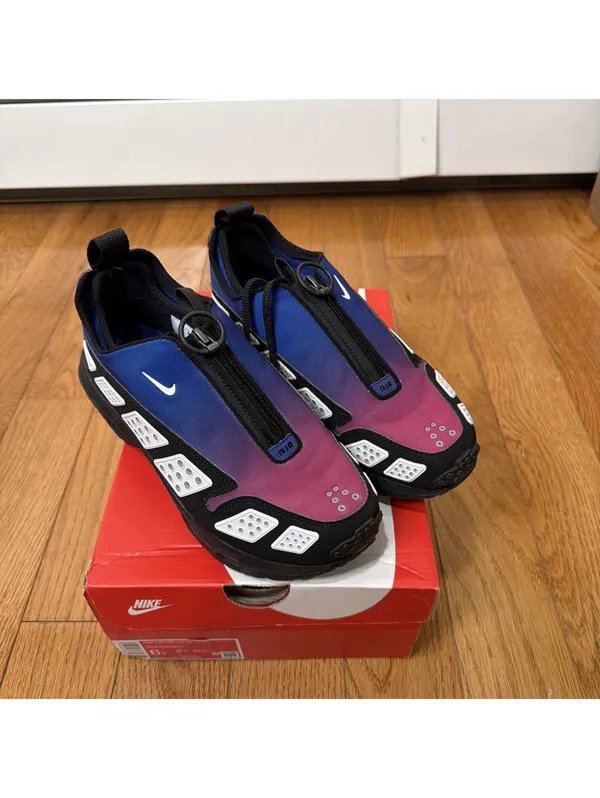 Women’s Size 7 Nike Air Max Sunder Max Deep Night Purple And Blue - Image 2