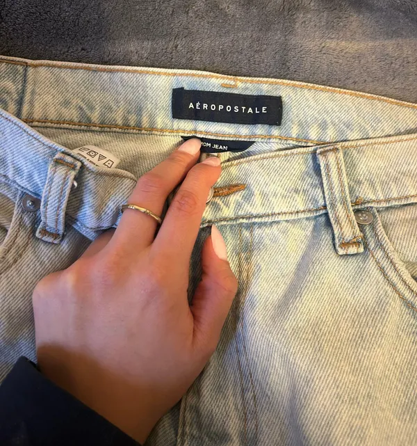 Aeropostale Ripped “Mom” Jeans - Image 3
