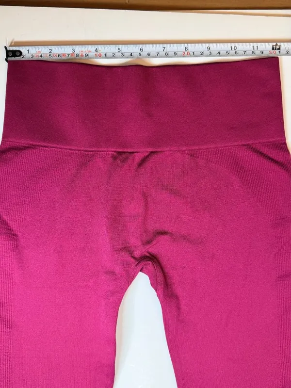 SET Active Sculptflex Power Leggings Wildberry M NWOT High Rise Seamless 7/8 - Image 6