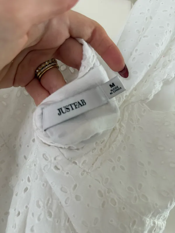 JustFab white dress - Image 6
