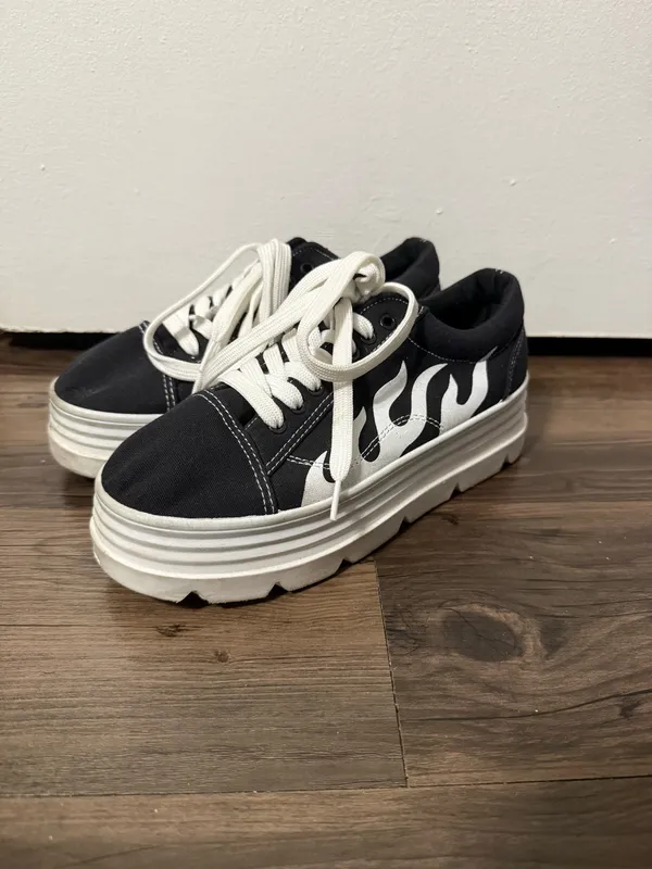 Dolls Kill Platform Sneakers - Image 2