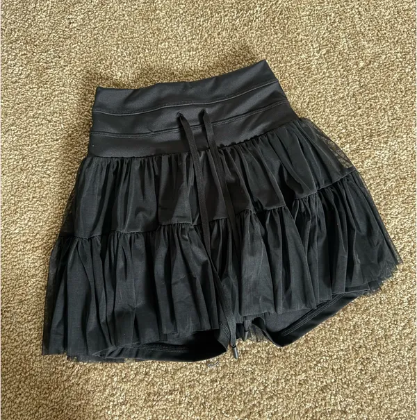 Popflex Tulle Skort Black Size XXS - Image 7