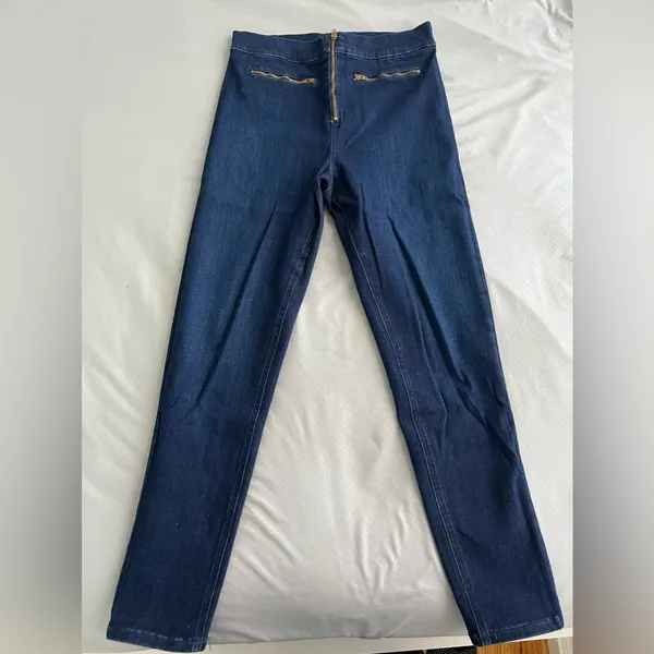 Urban Outfitters BDG Suzie High-Rise Zip-Front Skinny Jean - Image 3