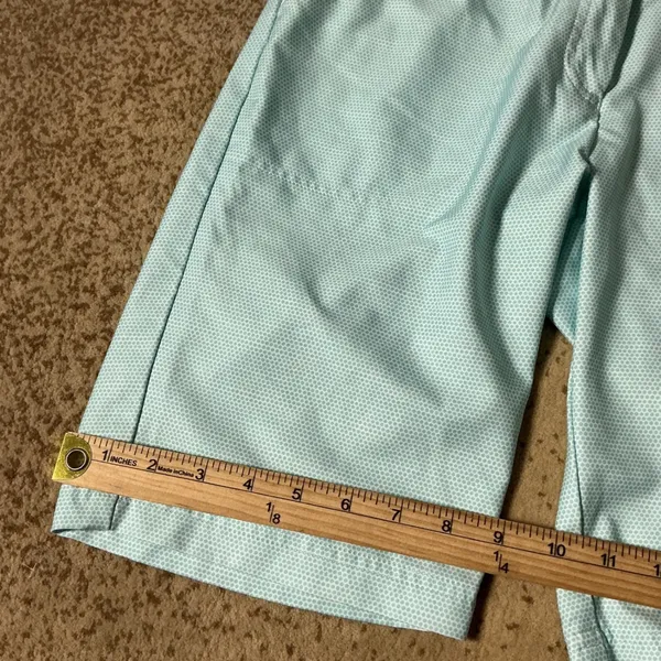 Peter Millar Womens Preppy Geometric Golfcore Shorts‎ Size 2 Performance - Image 5