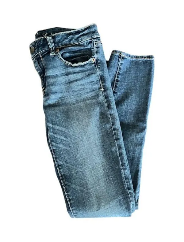 American Eagle Outfitters Stretch Skinny Jeans Women’s Size 8 Regular - Image 3