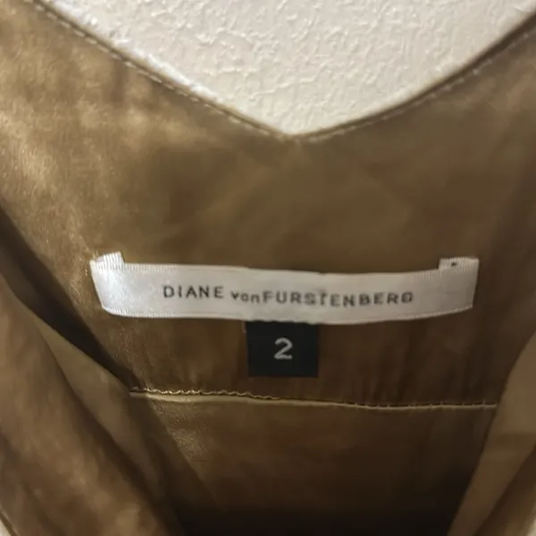 Diane Von Furstenburg Good Lace Sleeveless A Line Dress‎ Size 2 - Image 4