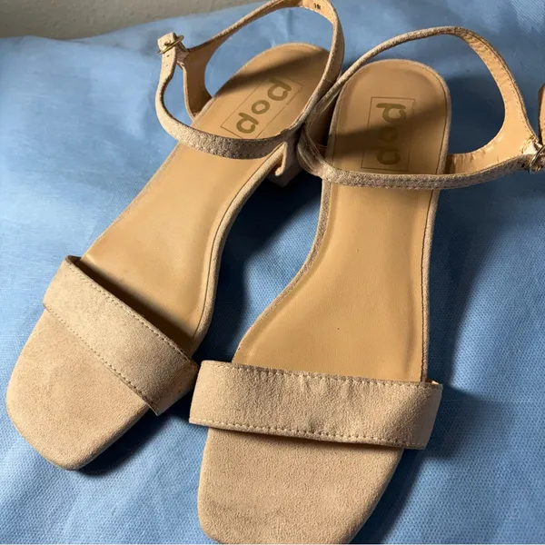 Pop Women's Tan Sandals Size 9 - Image 13