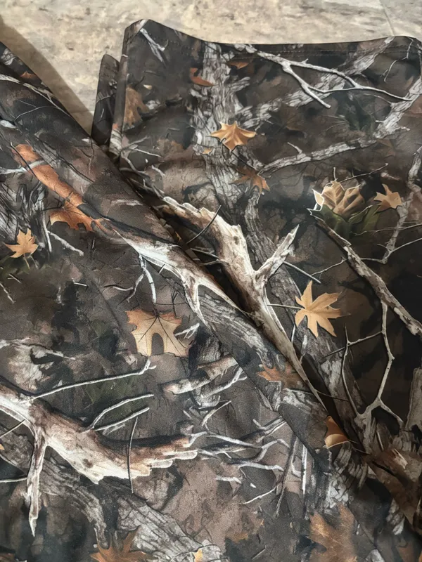 Camo pants wide leg Green - Image 2