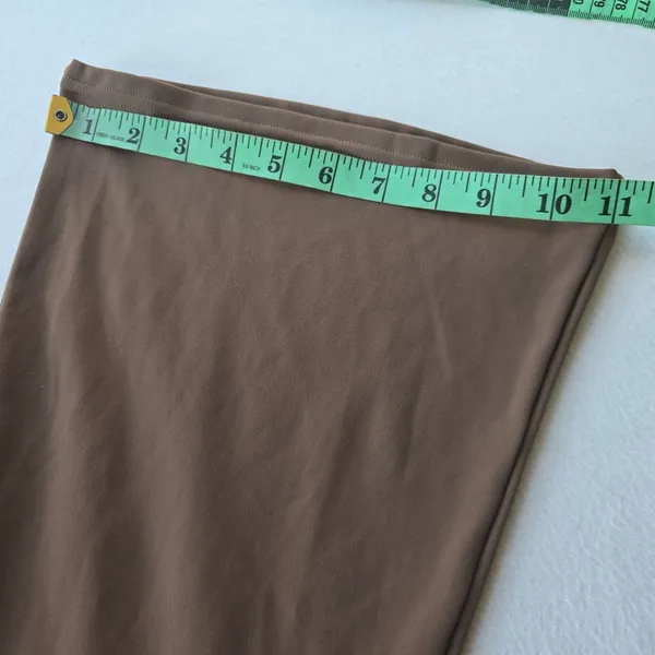 Halara Brown High Waisted Flare Pants Petite XL Bell Bottom Yoga‎ Trousers - Image 8