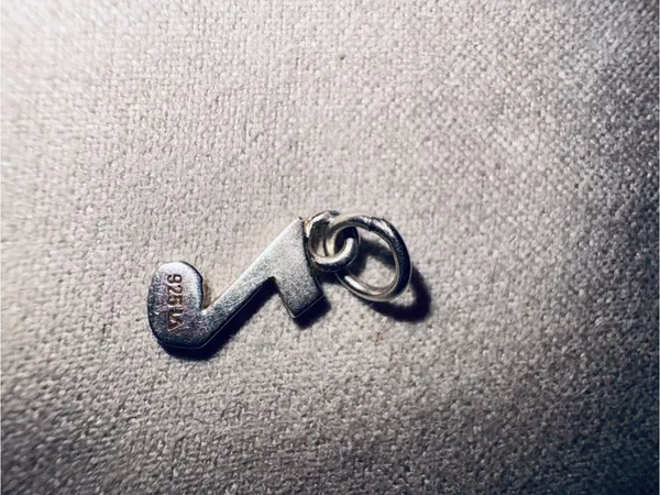 Sterling Silver Musical Notes & heart charms set of 3 - Image 8