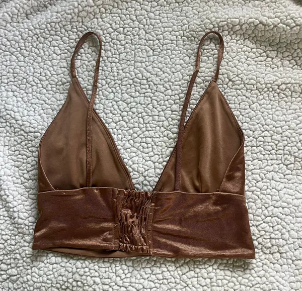 Zara Brown Top - Image 2