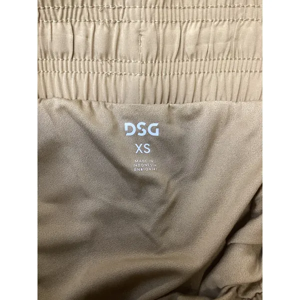 DSG Stride High-Rise Shorts Womens XS Warm Stone Light Cream Athletic Running - Image 3