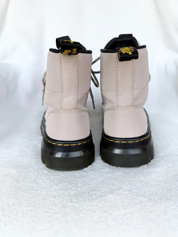 Dr Martens Women’s Size 6 Combs W Fashion Boot Vintage Taupe Poly Twill - Image 3