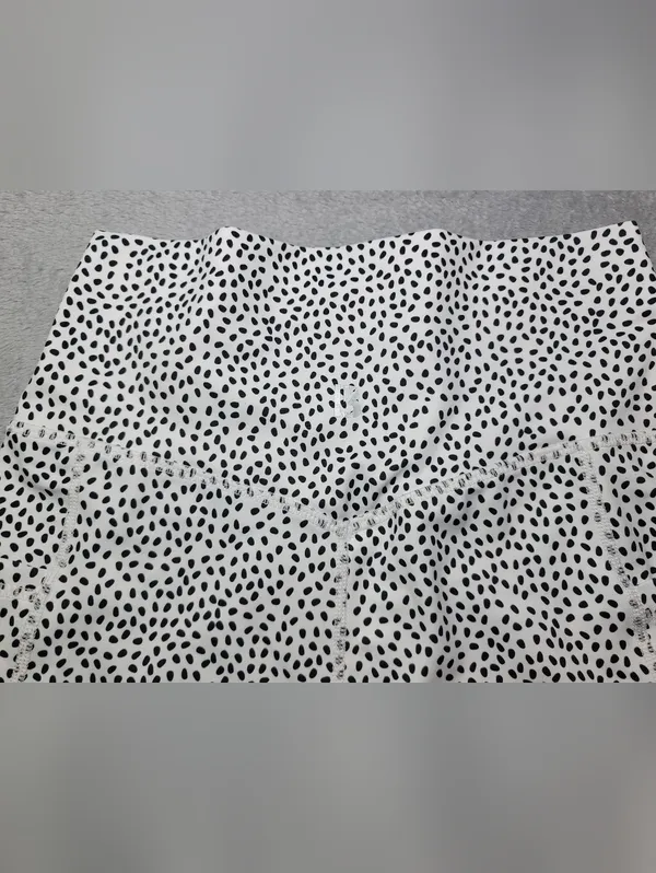 BuffBunny Limitless Leggings White/black Bossy Print Size M - Image 10