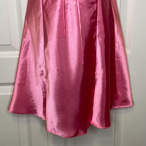 Vintage Frederick’s Of Hollywood Nightie Slip Chemise Rose Pink Lace Detail Sm - Image 4