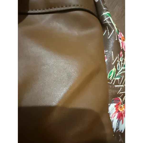 Small Nine West floral purse backpack. Minor flaw‎ on back in pictures. - Image 7