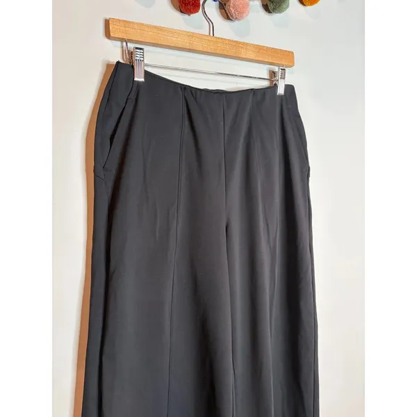 Old Navy PowerSoft Go Dry black wide leg pants - Image 4