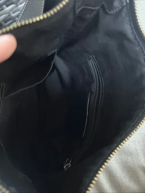 Coach vintage y2k black pebbled leather Bleecker bag gothic 10398 slim duffle - Image 6
