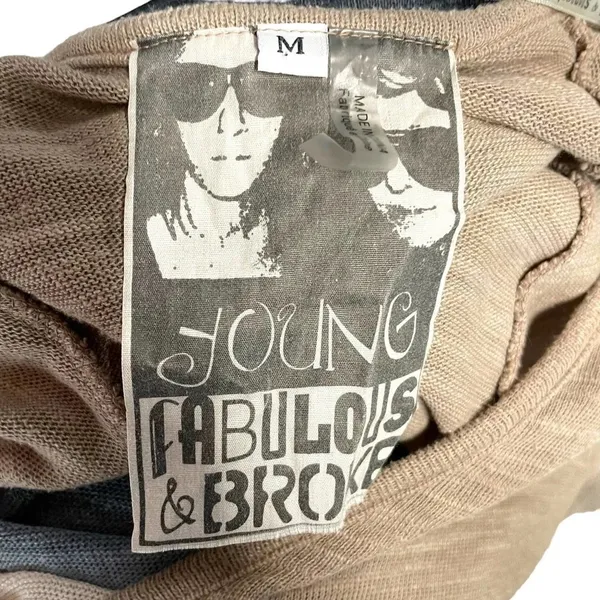 Young Fabulous & Broke Gabby‎ Asymmetrical Tie Dye Sweater Size Medium - Image 8
