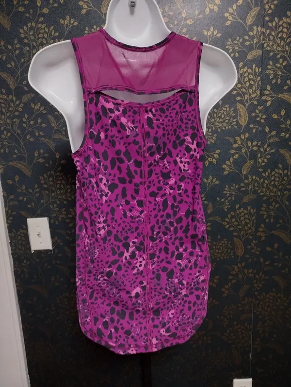 Lululemon Sculpt Tank Cheetah Print - Image 2