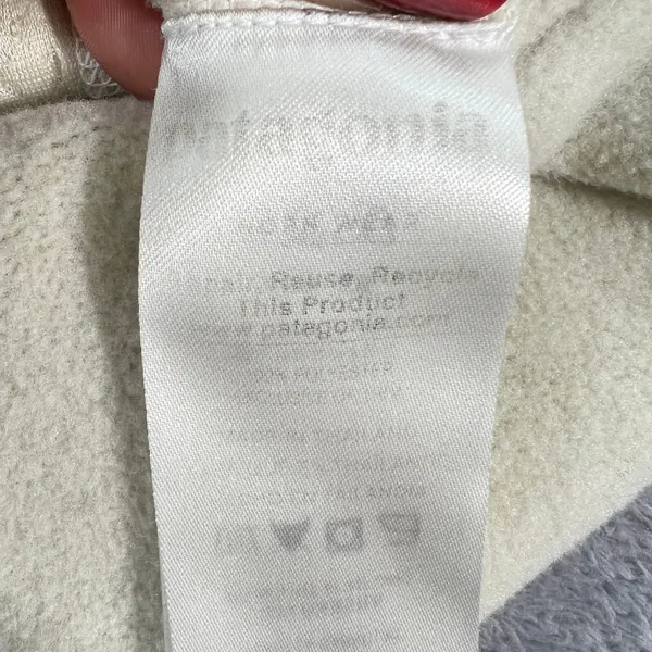 Patagonia Better Sweater‎ Performance Jacket Womens XS Oatmeal Fairhaven Runners - Image 4