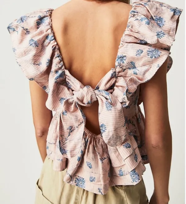 Free people buttercup crotchet top - Image 3