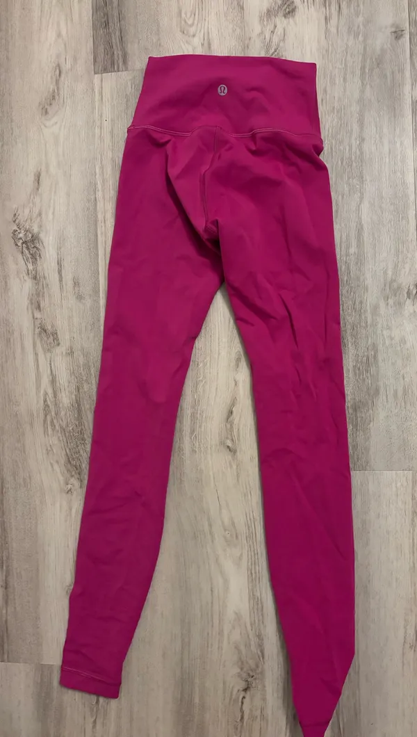 Pink Lululemon Leggings High-Rise 28" - Image 2