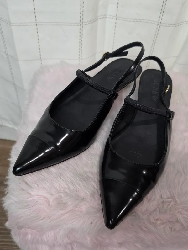 J Crew Robin Mary Jane kitten heels in spazzolato leather - Image 3