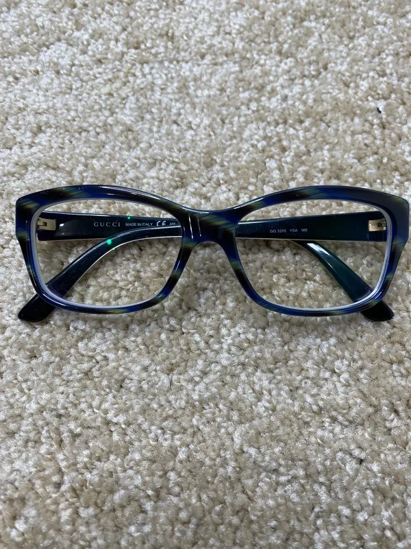 Gucci Rare Blue/Black Eyeglasses GG 3205 - Image 2