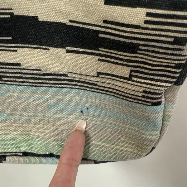 KAVU Bag Keeper Semi Padded Sling Canvas Crossbody Maytide Ikat - Image 5