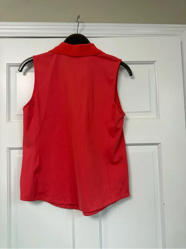Lands' End Women’s Sleeveless Polo Top - Image 3