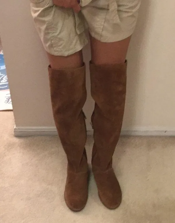 Ugg suede over the knee boots. 7 - Image 2