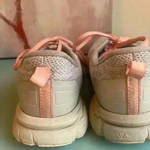 Brooks Anthem 3 Running Sneaker Women's Size 8.5 Gray Pink Peach Coral - Image 8