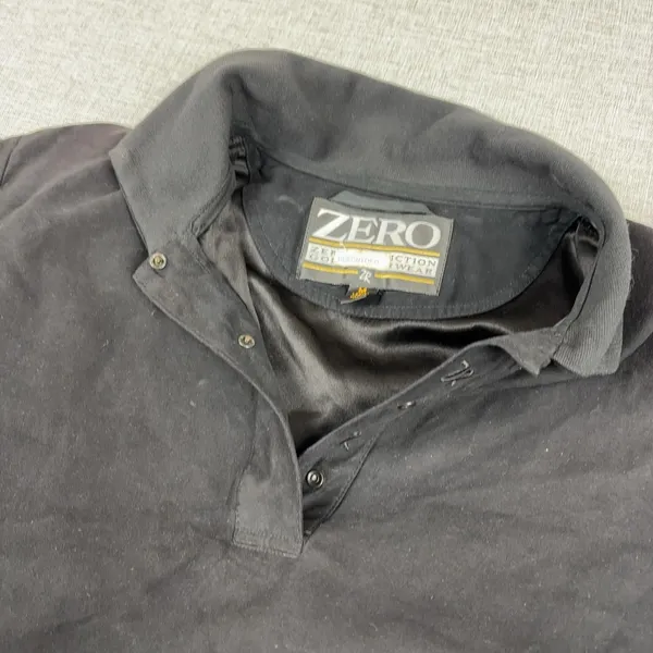 Zero Restriction Jacket Womens Medium Black Pullover Golf Windbreaker USA Lined - Image 3