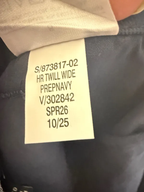banana republic Factory Wide Leg High Rise Cropped Navy Pants Size 8‎ - Image 7