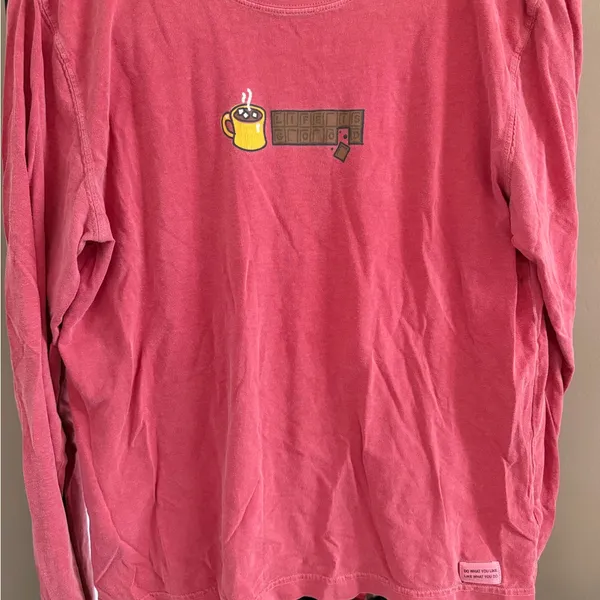 Life Is Good red Long Sleeve Tee - Image 2