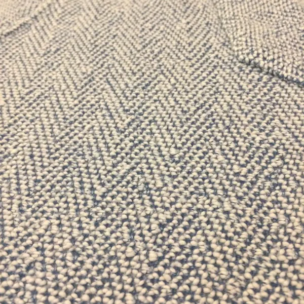Faherty Whitewater Hoodie pull over blue and white medium - Image 4