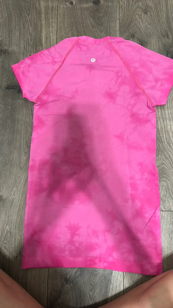 Pink Tie-Dye Lululemon Swiftly Tech - Image 3