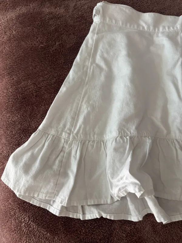 Aerie Wrap Linen Skirt - Image 2