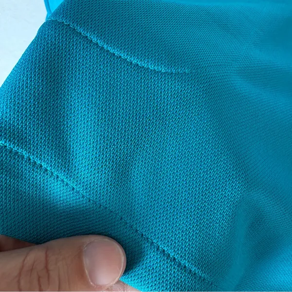 Nike Golf Turquoise Knit Shorts size 6 - Image 6