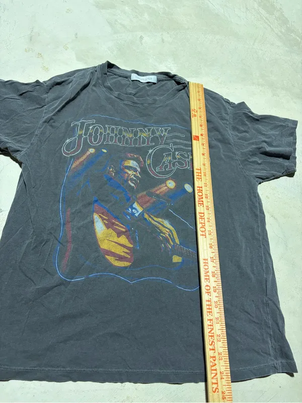 Daydreamer Johnny cash Vintage-Style Graphic Band T-Shirt small - Image 5
