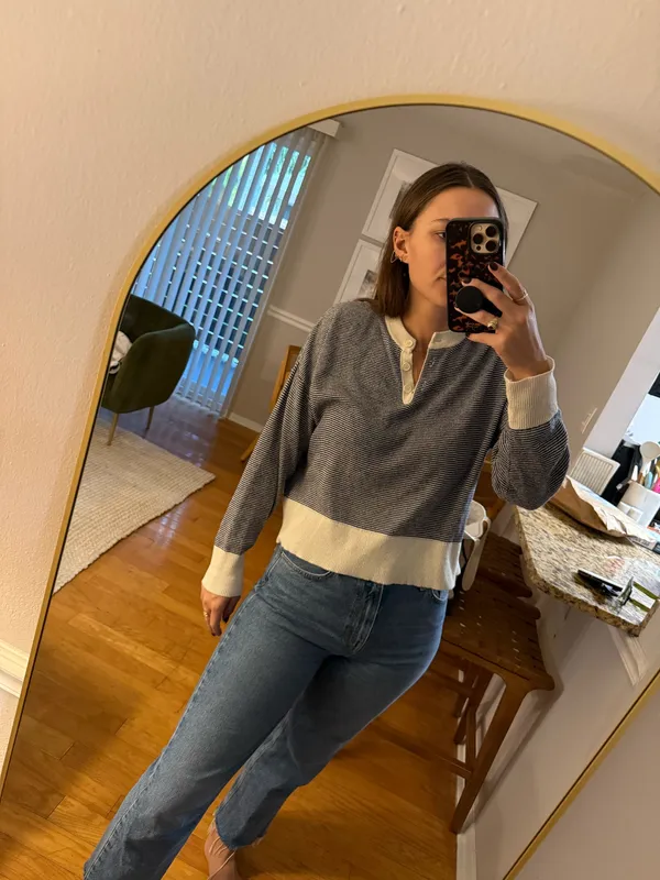 Zara Striped Sweater - Image 3