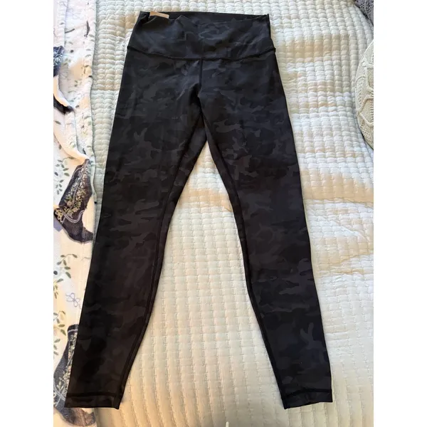 Lululemon Wunder Under Hi-Rise Tight *Full-On Luxtreme 28" Incognito Camo Grey - Image 3