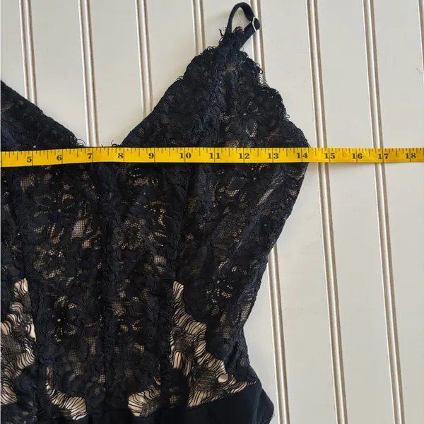 Forever 21 Black Lace Bodysuit‎ - Image 8