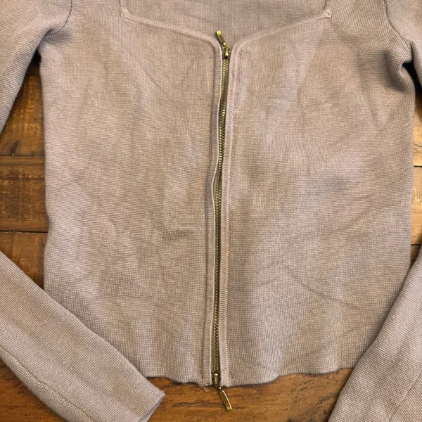 ABERCROMBIE Zip Front Sweater‎ - Image 2