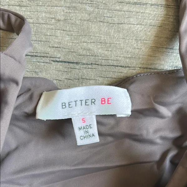 Better Be Taupe Satin Tank Top - Image 2