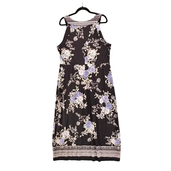 Rabbit Rabbit Rabbit Womens Maxi Dress Size 18W Dark Romantic‎ Dark - Image 3