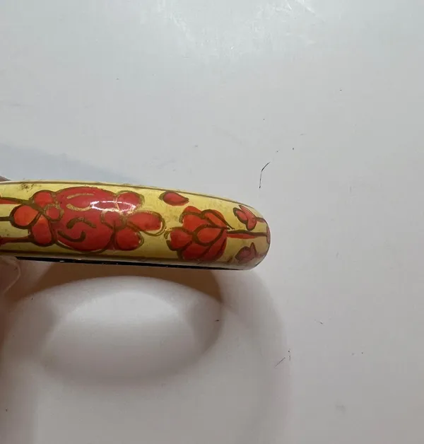 Womens Bangle Bracelet Yellow And Orange - Image 2