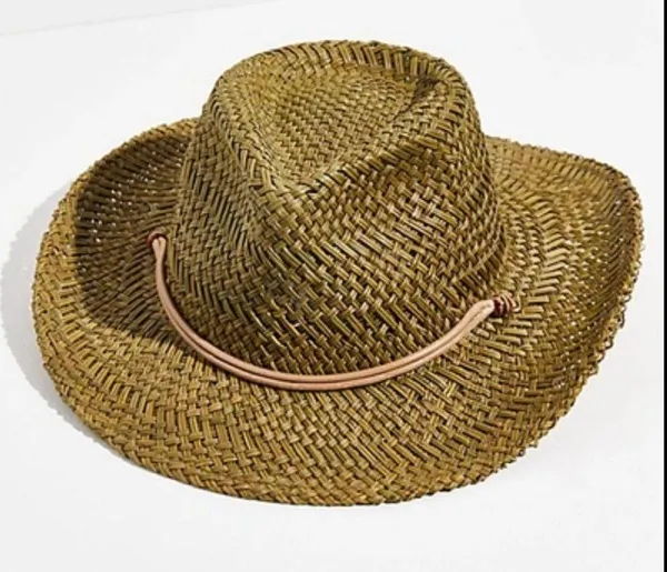 Free People Straw Cowboy Hat - Image 2