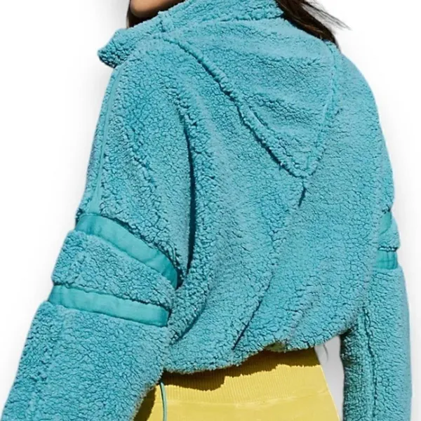 Free People Nantucket Fleece Pullover Jacket - Image 9